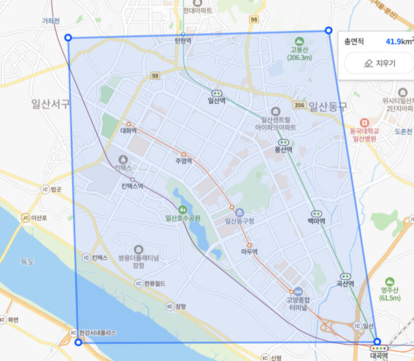 일산에어비앤비예약률수익시장현황